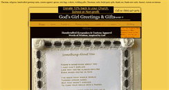 Desktop Screenshot of godsgirlgreetings.org